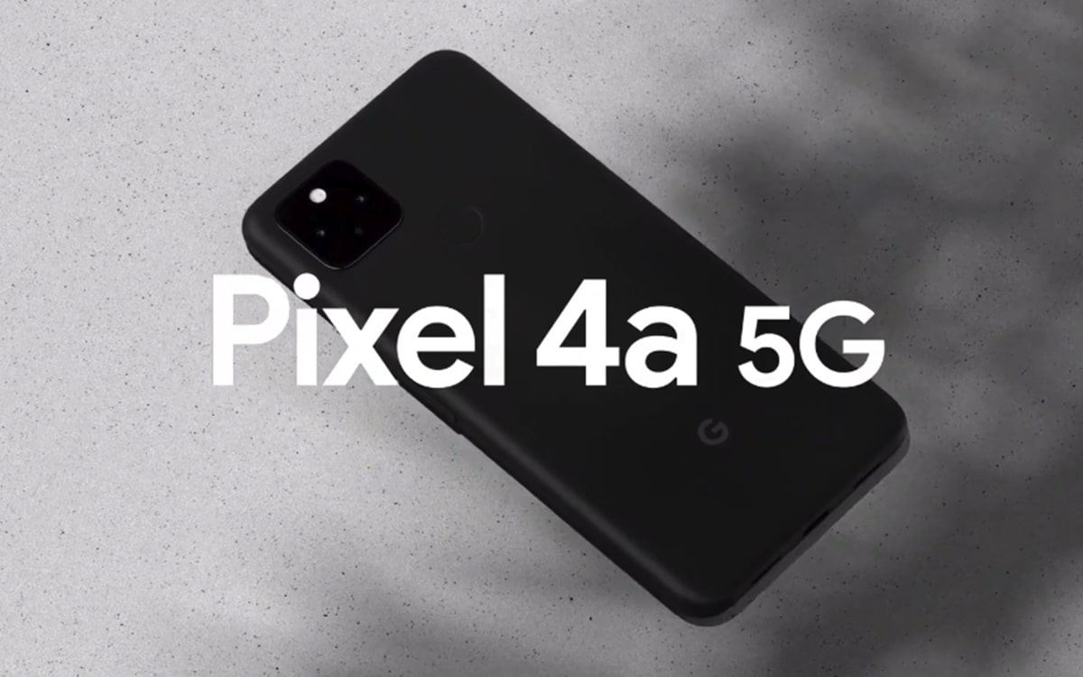 pixel 4a 5g officiel 
