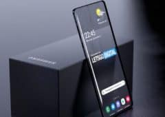 samsung smartphone transparent