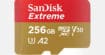 Belle offre sur la carte microSDXC SanDisk Extreme de 256 Go