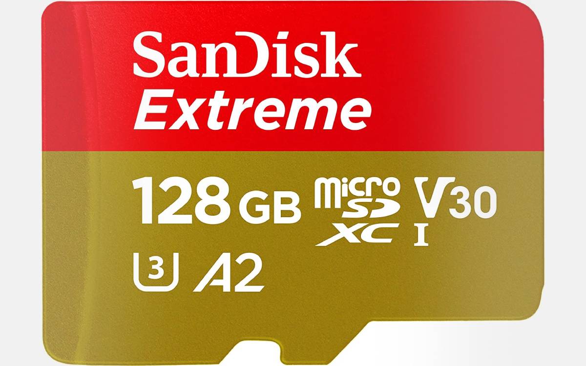 carte MicroSDXC SanDisk Extreme 128 Go pas chère
