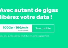 forfait mobile red by sfr 100 go en promo