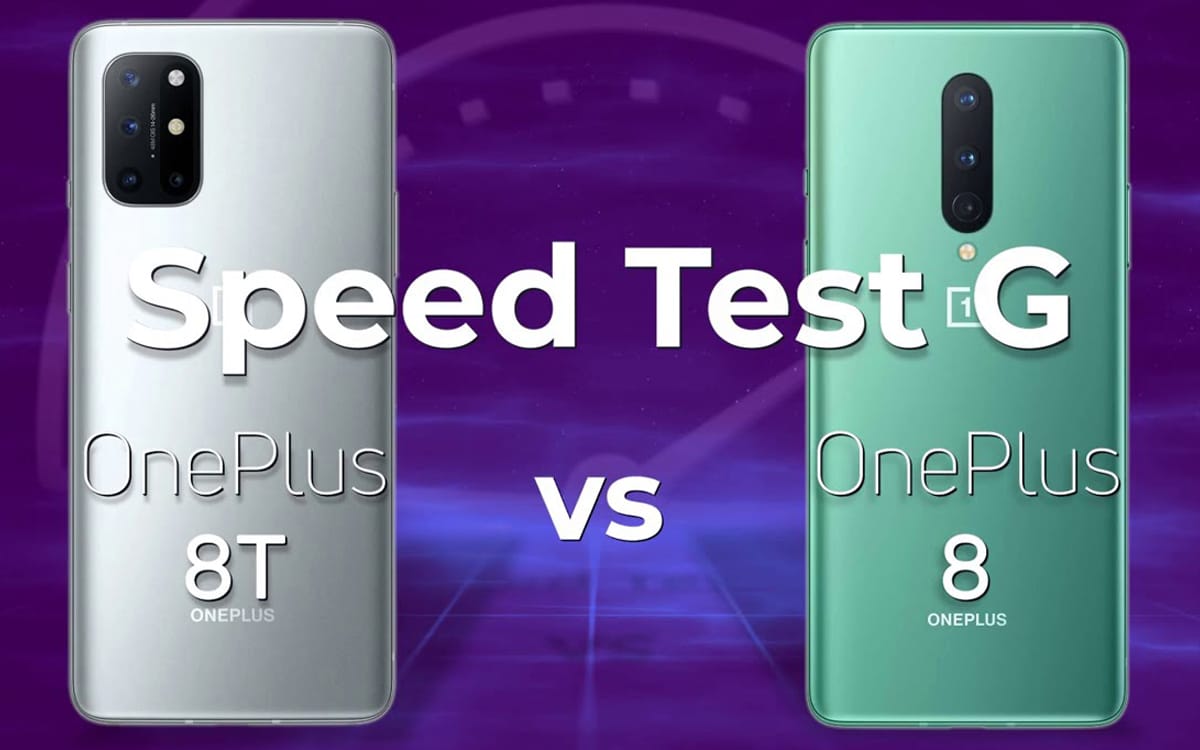 oneplus 8 8t speed test