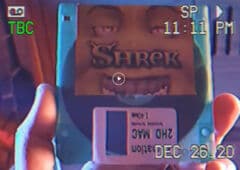 Disquette Film Shrek