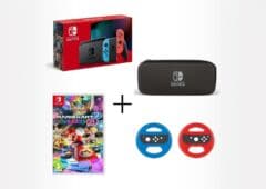 pack console nintendo switch mario kart 8 volants