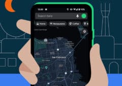 google maps mode sombre android