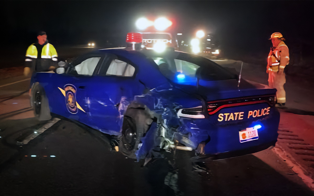 Accident Tesla Police