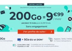 forfait Cdiscount Mobile 200 Go