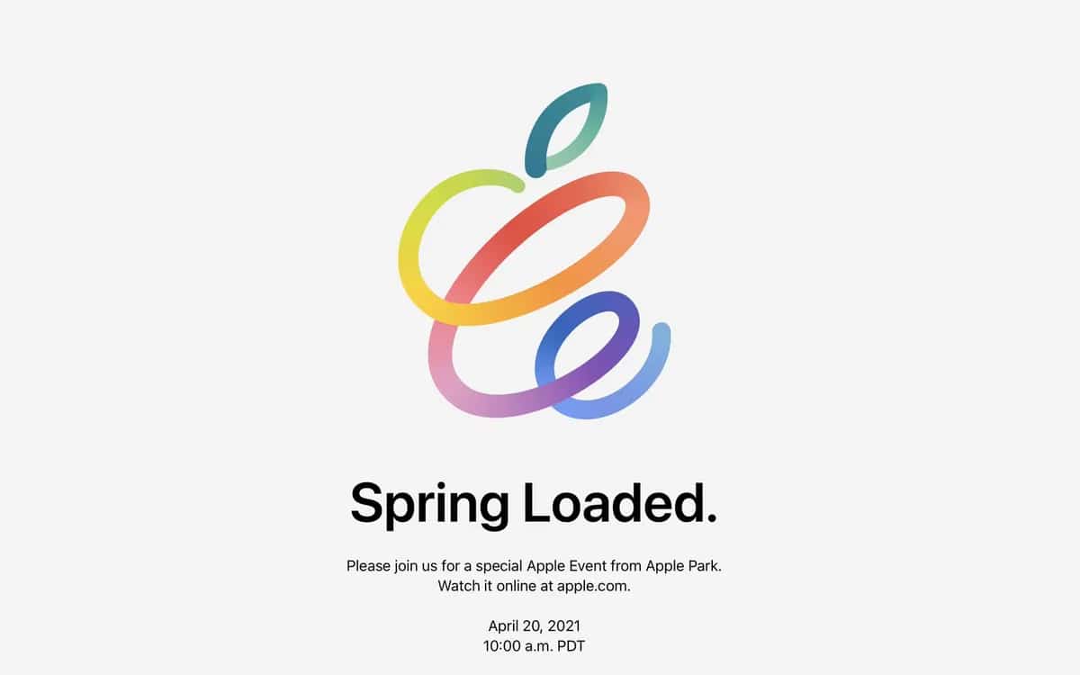 Apple keynote Spring Loaded 2021