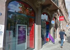Boutique SFR Place Klébert août 2018 Google Maps