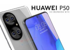 Huawei P50 rendu