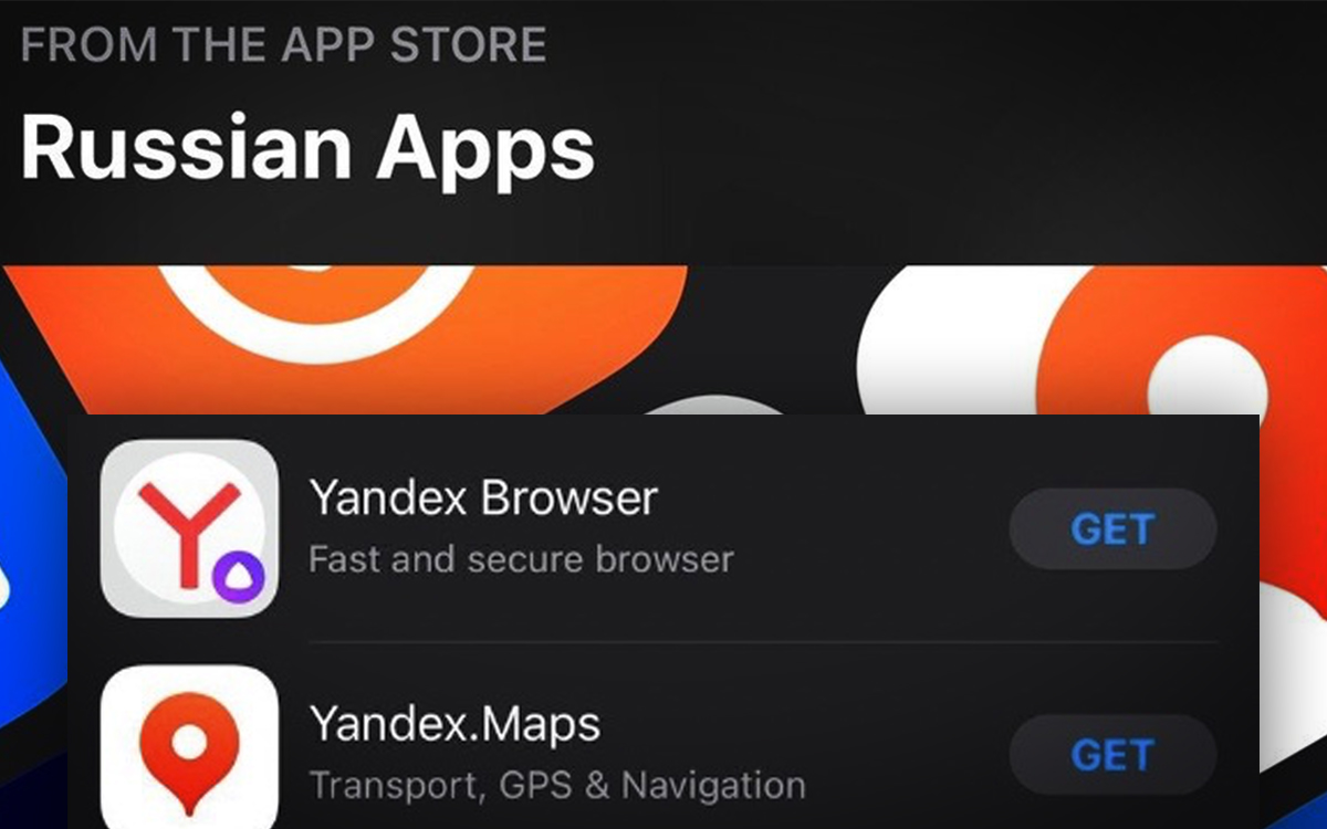 App Store Applications Russes