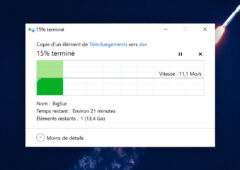 copie fichiers windows 10