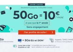 forfait Cdiscount Mobile 50 Go