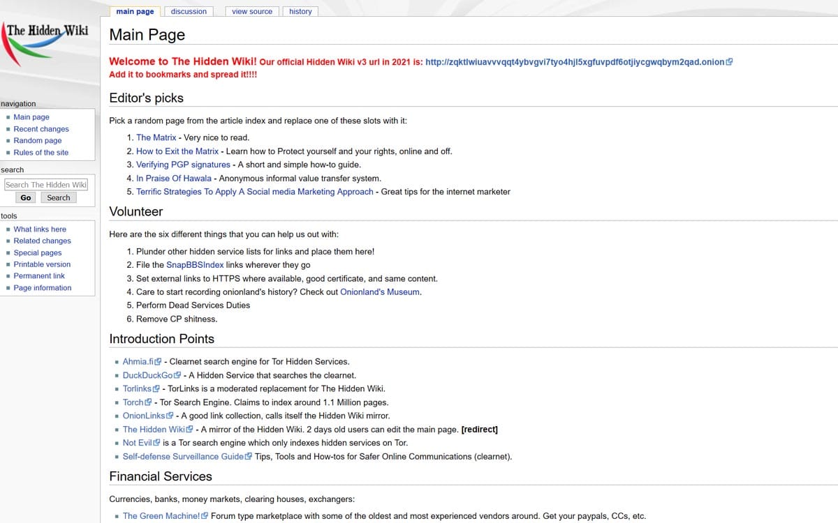 the darknet wikipedia