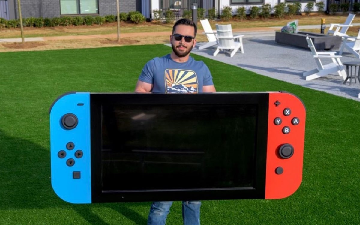 O engenheiro faz a maior fábrica de Nintendo Switch do mundo!