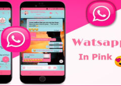 whatsapp pink