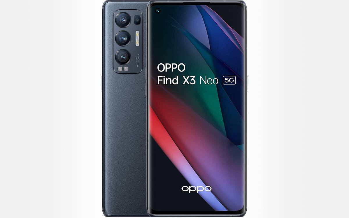 Oppo Find X3 Neo en promotion