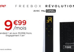 abonnement fibre Freebox Revolution Veepee