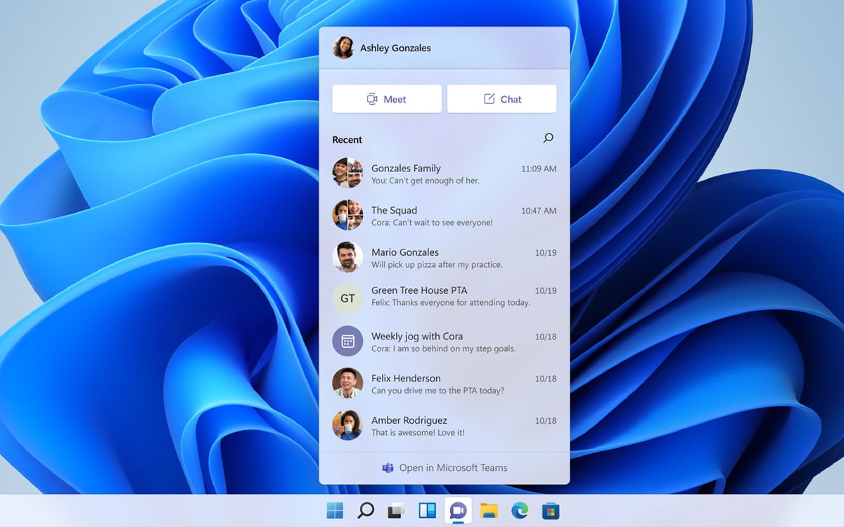 Team Chat Microsoft Windows 10 Chat