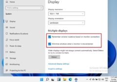 Windows 11 gestion des écrans MSPowerUser