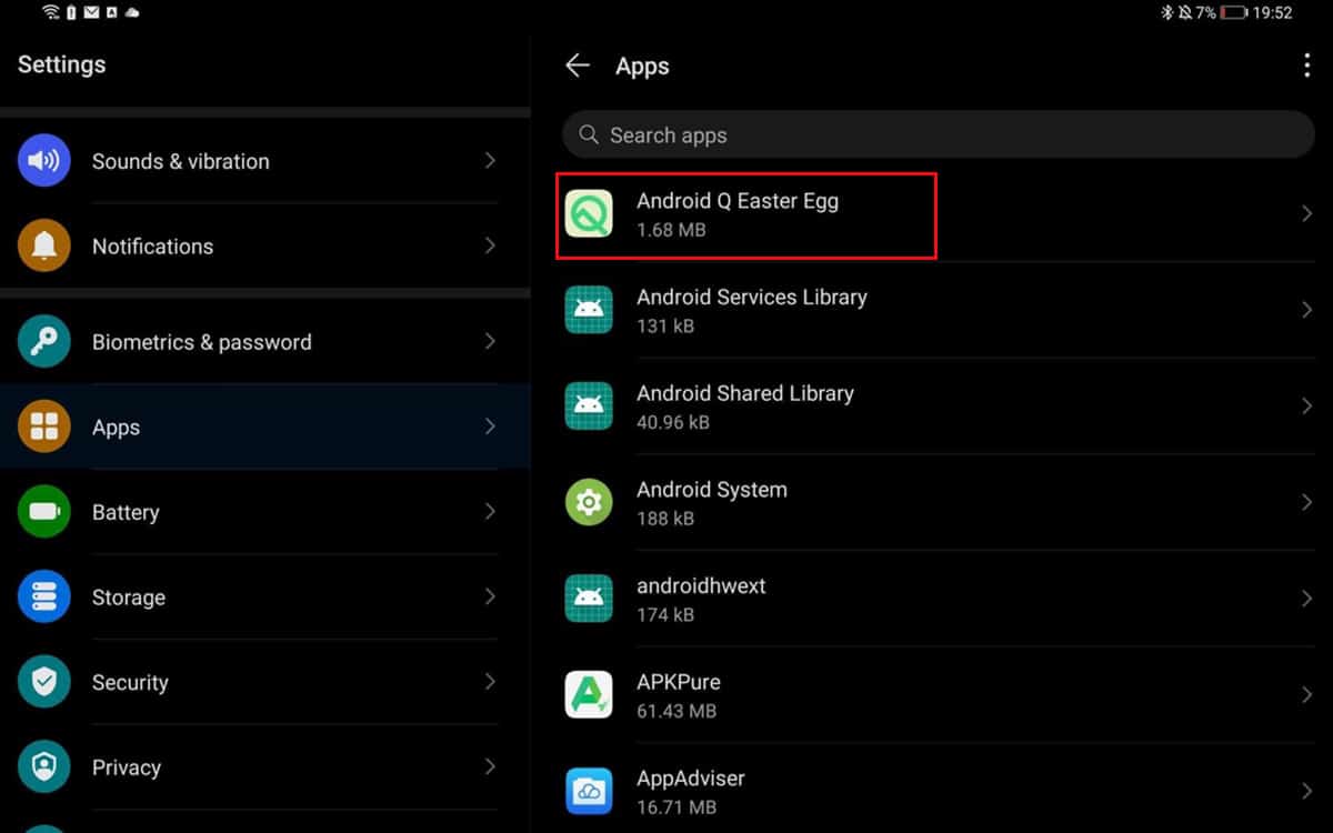 easter egg android