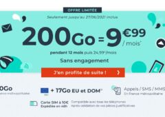 forfait Cdiscount Mobile 200 Go