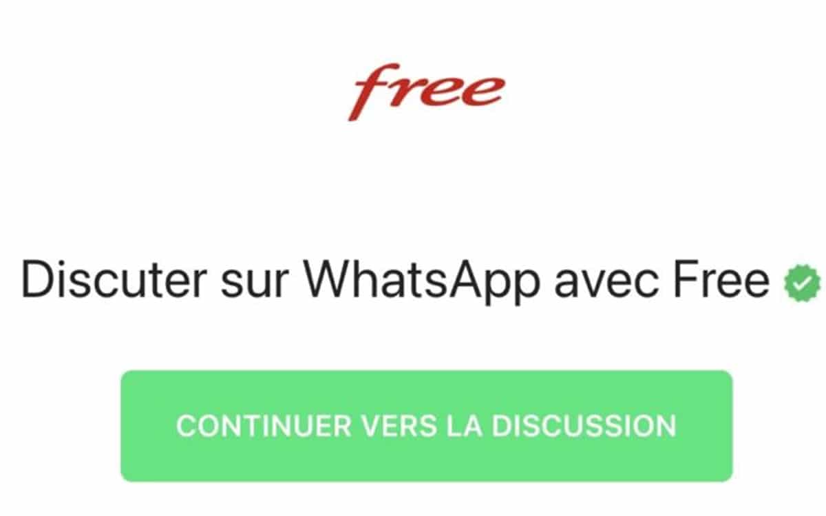 freebox sav whatsapp