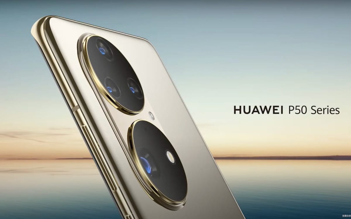 huawei p50 module photo officiel