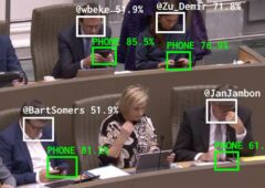 IA député sur leurs smartphones