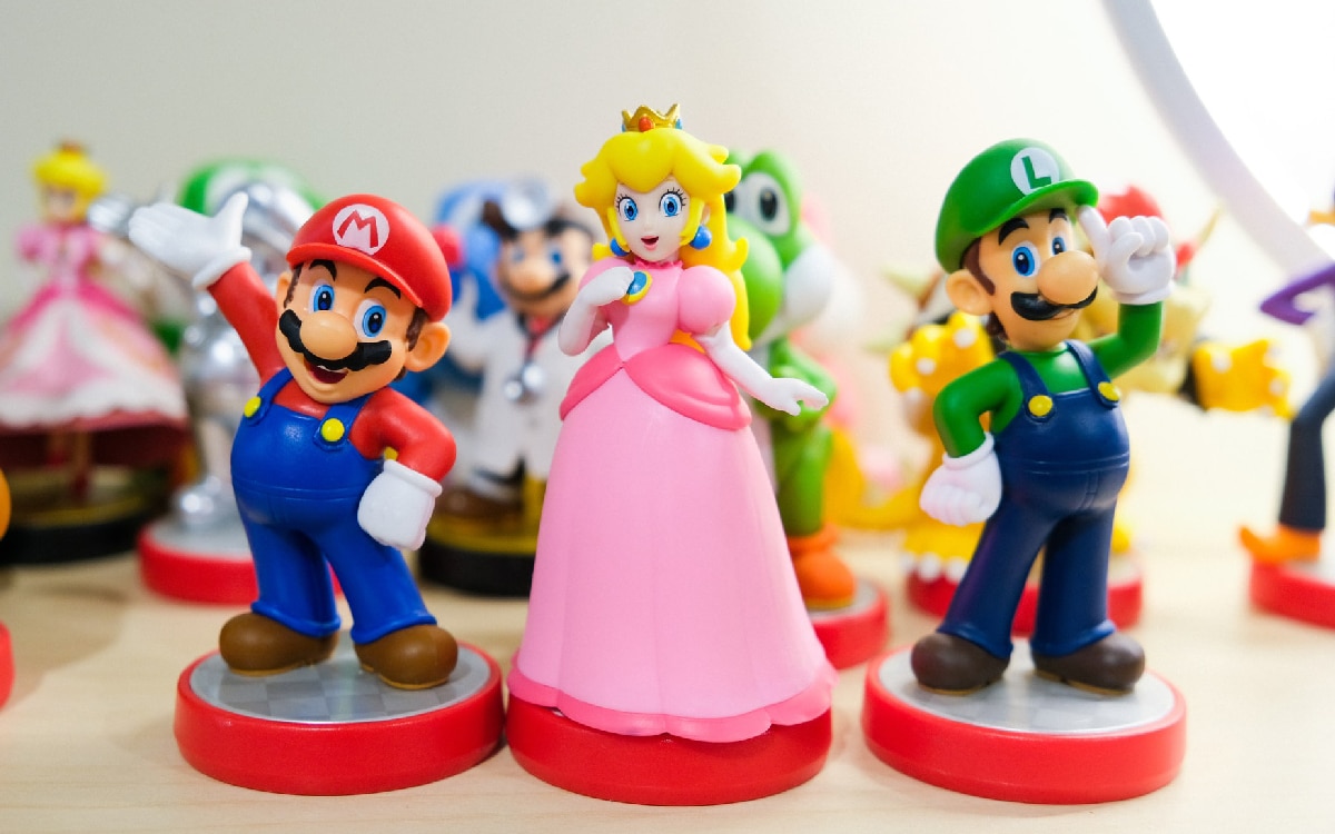 Nintendo Mario Peach Luigi