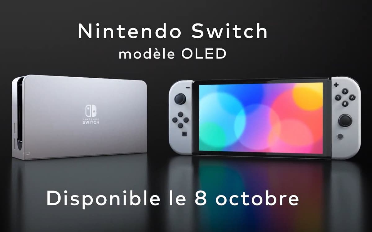 Nintendo Switch Oled Date De Sortie Prix Nouveautes Fiche Technique Toutes Les Infos