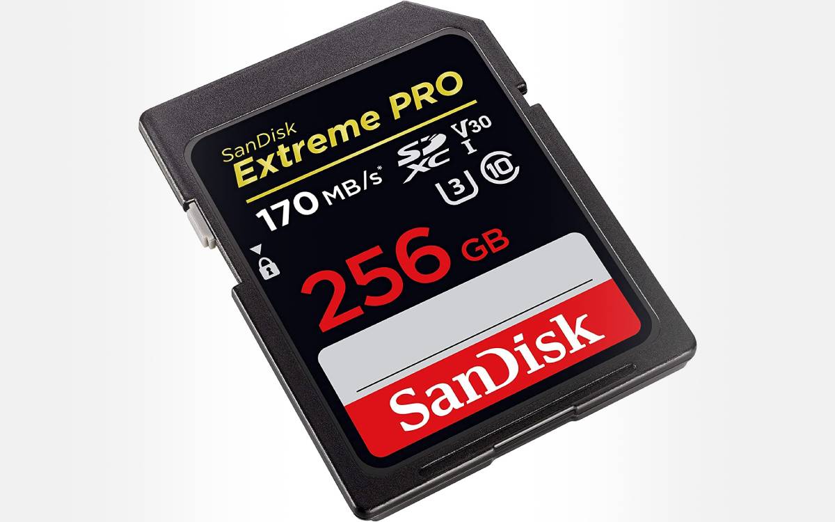 carte mémoire SDXC SanDisk Extreme PRO 256 Go en promotion