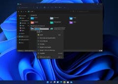 Windows 11 Clic droit