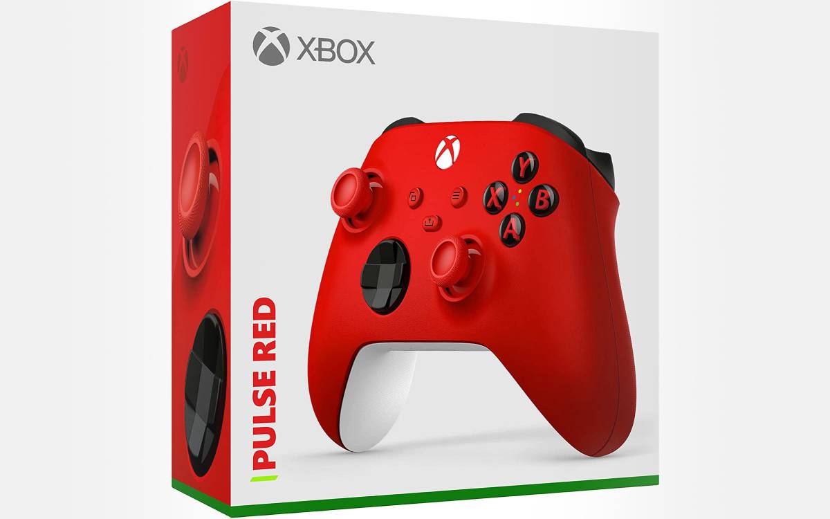offre sur la manette Xbox Pulse Red