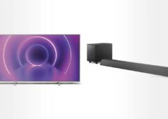 pack TV LED QLED Philips The One barre de son