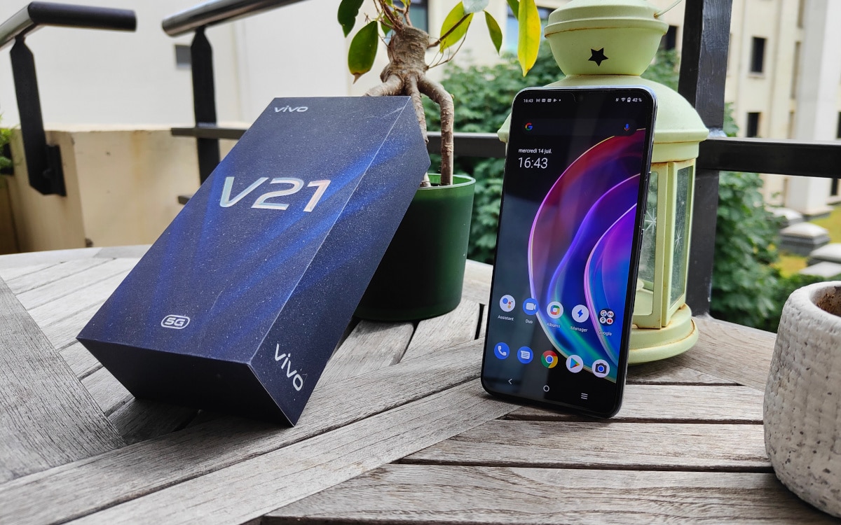 test vivo 21 5g