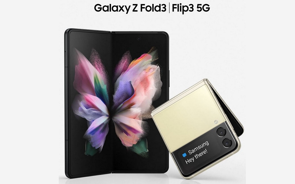 Galaxy Z Fold 3 et Z Flip 3