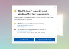 Windows 11 verifier compatibilite