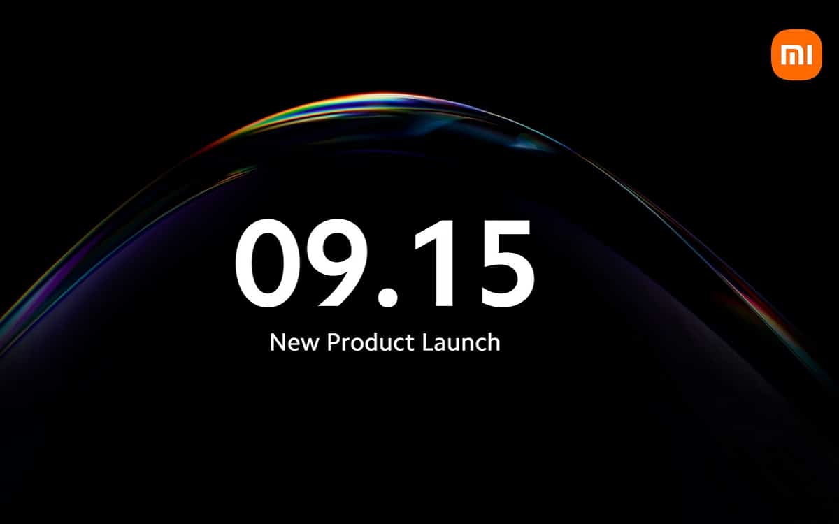 Xiaomi 15 septembre