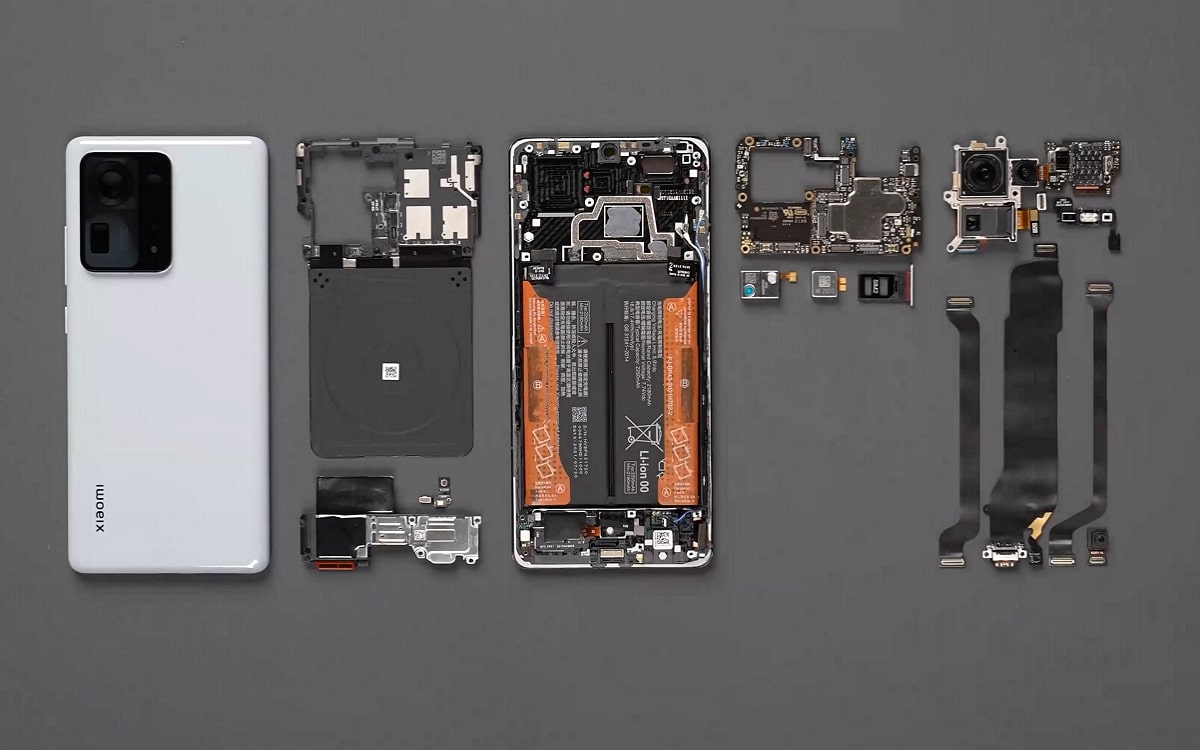Xiaomi MIX 4 composants