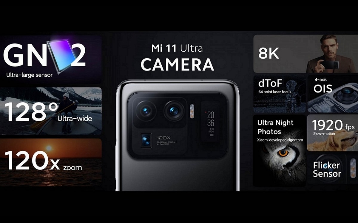 Xiaomi Mi 11 Ultra caméra