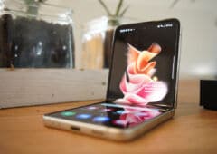 test samsung galaxy z flip 3 ecran 1