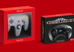 Nintendo Switch manettes 64 et megadrive