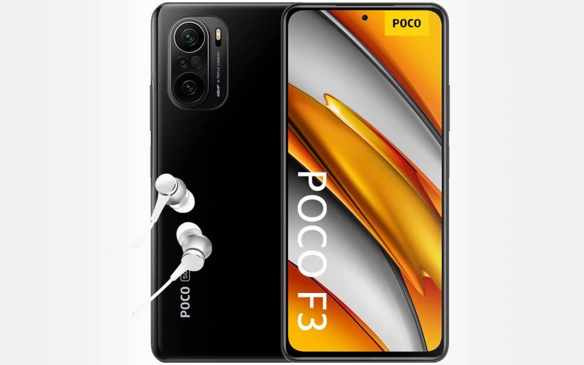 256 GB model of the POCO F3 on sale