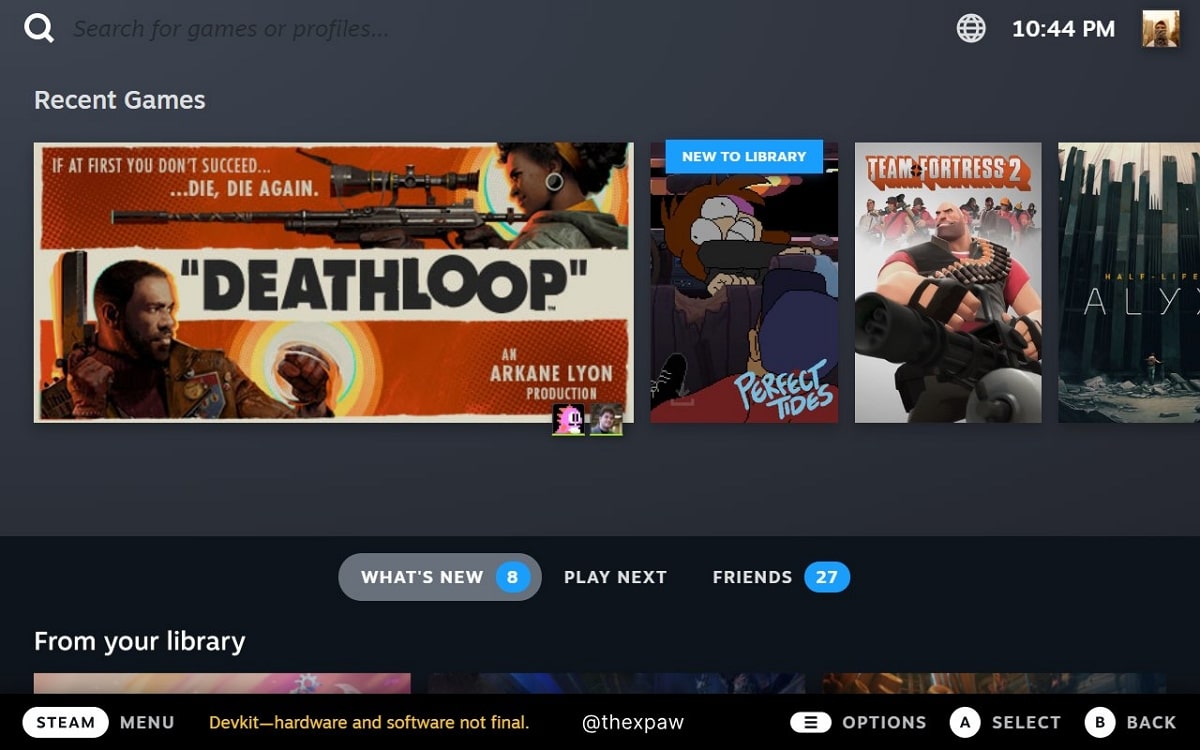 Steam Deck Leak Unveils SteamOS Design And New Big Picture Mode