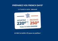 e carte cadeau 220eu 250eu
