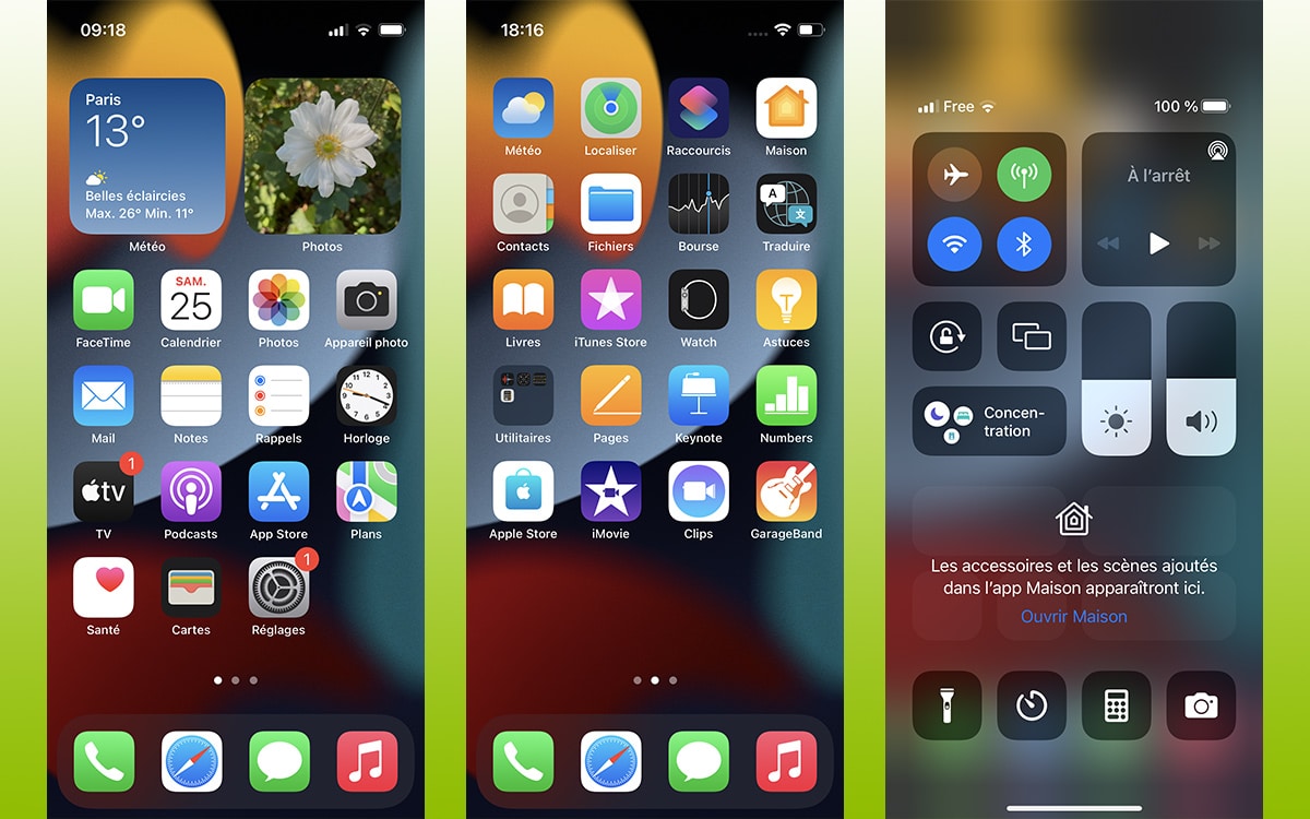 iphone 13 mini iOS 15
