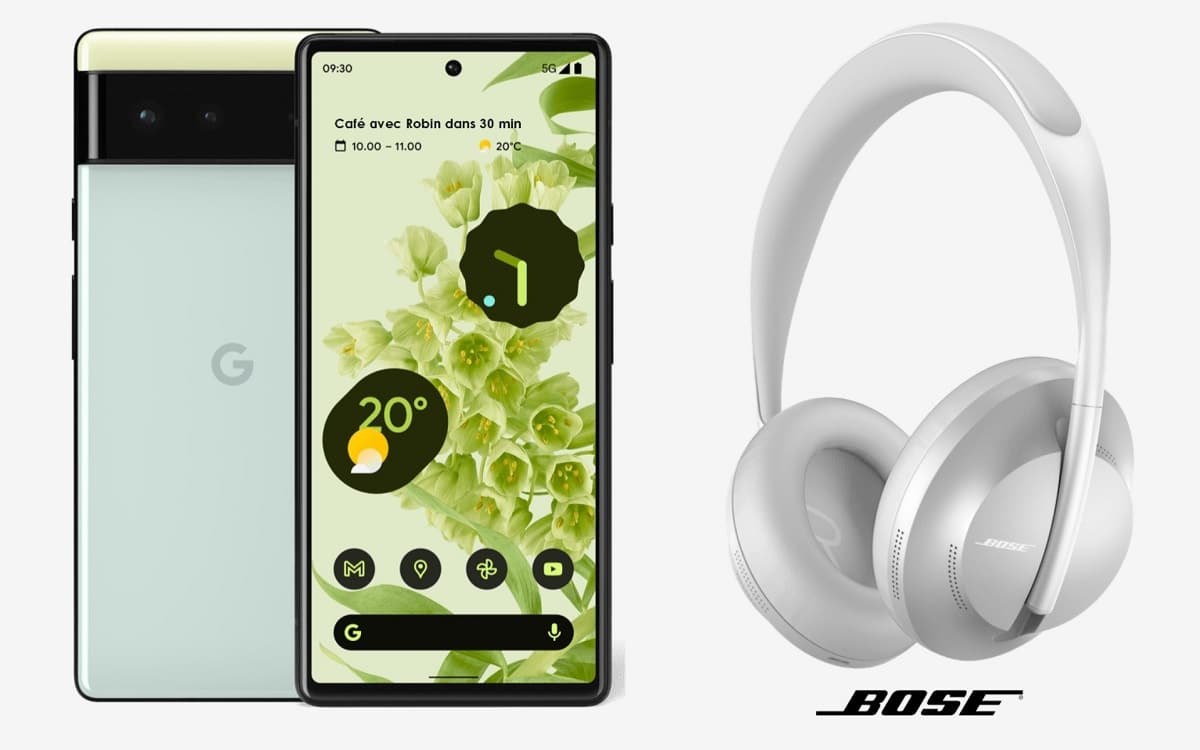 Casque Bose Headphones 700 offert achat Pixel 6 Google