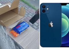Du savon à la place d'un iPhone 12