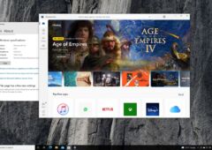 Nouveau Microsoft Store sur Windows 10